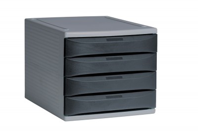 4 Draw Desktop Unit (Grey Graphite) 01