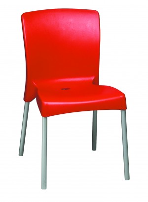 Cafe Chair Red