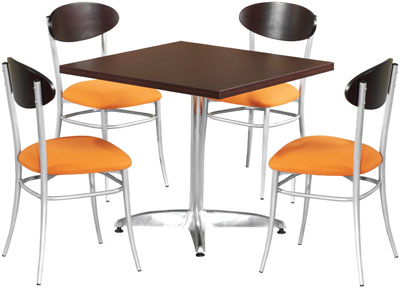 Canteen-sqaure-table-and-chairs